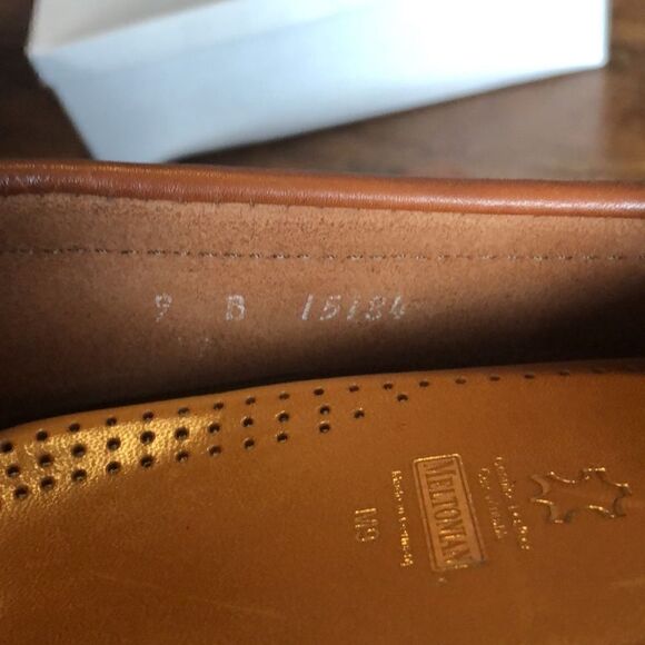 Brooks Brothers Vintage 90’s tan penny loafer #732 size 9B main image 6